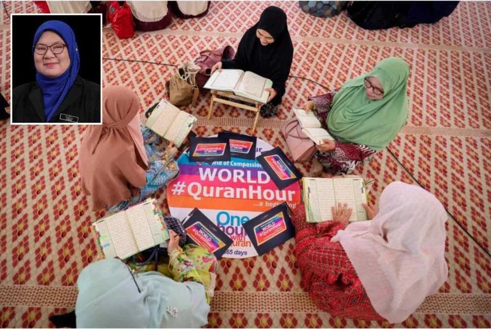 Seramai 100 pelajar dan kakitangan dijangka menyertai program yang berlangsung di Politeknik Sandakan. Gambar kecil: Noorazlinah