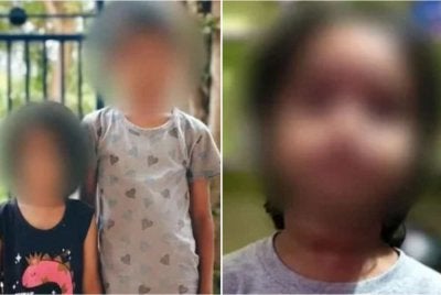 Seorang pemandu beca auto disyaki membunuh tiga anak perempuannya dengan mencampakkan mereka ke dalam tasik. Foto The Sun US