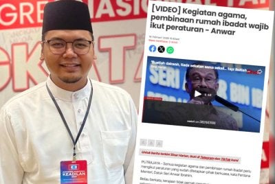 Mohd Faezuddin menegaskan isu terbaharu yang timbul berkaitan perluasan rumah ibadah tidak sah bukan bermakna semua kebenaran pembinaan diberikan oleh Perdana Menteri.