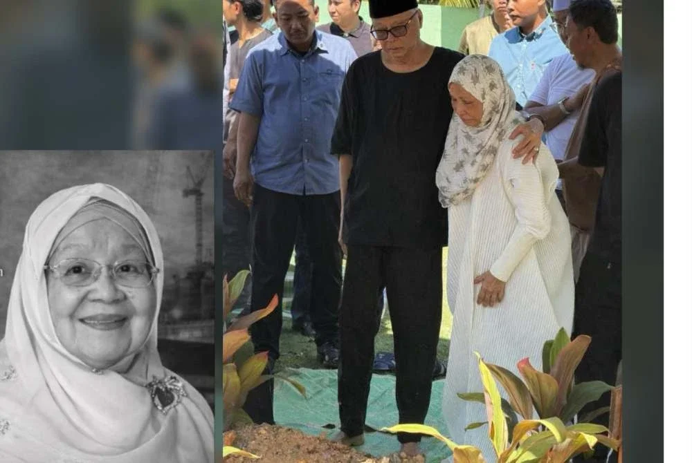 Jenazah Allahyarham Jamaliah selamat dikebumikan di Tanah Perkuburan Masjid Kariah, Batu 10 Cheras, Selangor pada Selasa.