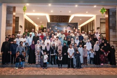 Kejiranan The Mulia Residences yang menjayakan majlis berbuka puasa baru-baru ini.