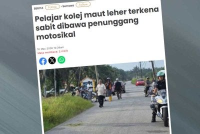 MSOSH menggesa pihak berkuasa menyiasat dan mengambil tindakan tegas terhadap majikan atas insiden kematian seorang pelajar di Teluk Intan.