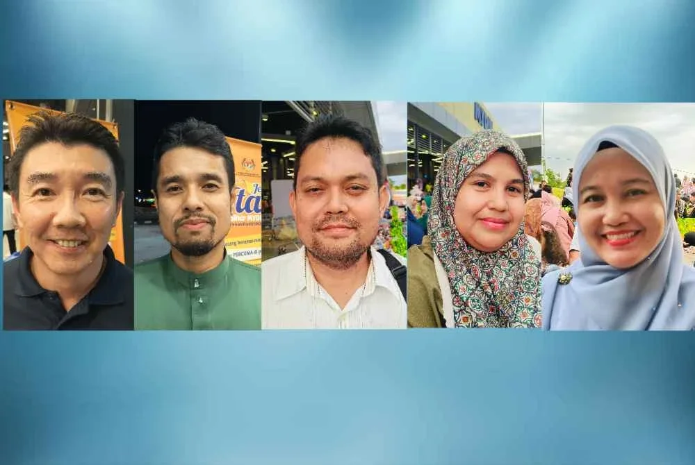 Dari kiri: Poh Kok Wah,Ustaz Tirmizi Ali,Faidzarizal Idris,Rosnitawarni Abdullah, Nurhamizah Talib