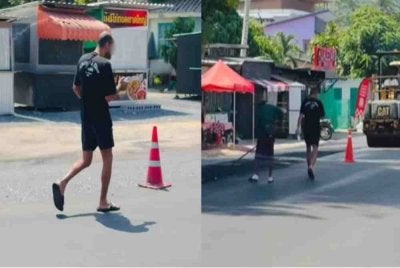 Lelaki Israel berkenaan dihalau dari restoran tersebut. Foto Agensi