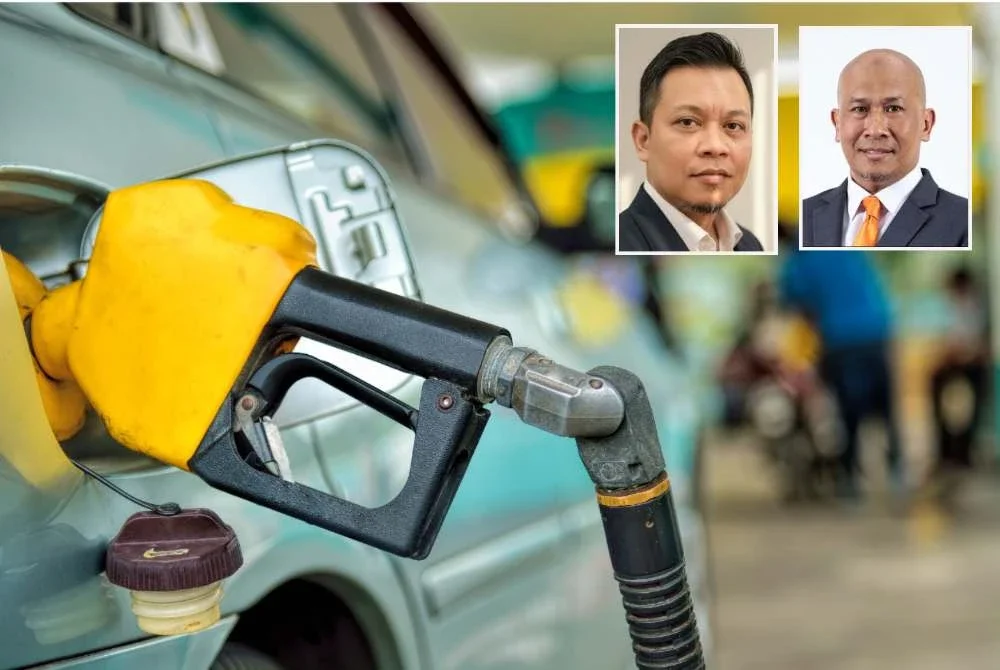 Harga minyak dunia melambung susulan konflik di Asia Barat. Gambar kecil: Mohd Faisol (kanan) dan Mohd Afzanizam