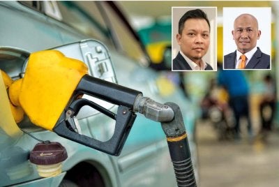 Harga minyak dunia melambung susulan konflik di Asia Barat. Gambar kecil: Mohd Faisol (kanan) dan Mohd Afzanizam