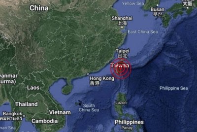 Gempa bumi berukuran 5.3 magnitud menggegarkan Daerah Hualien di Taiwan, China. Gambar hiasan