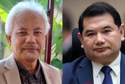 Tajuddin (gambar kiri) menyifatkan kritikan Rafizi terhadap Anwar sebagai kenyataan yang 'paling tidak beradab'.