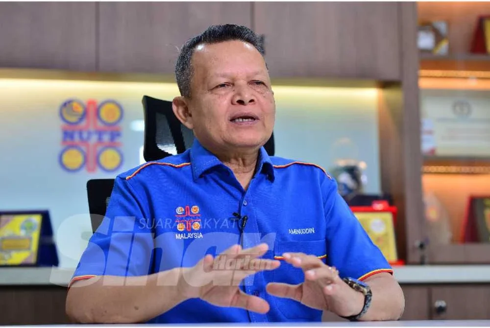 Presiden NUTP, Aminuddin Awang