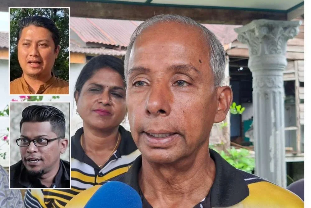 Kulasegaran dan gambar kecil: Tamim Dahri dan Zamri Vinoth (bawah)