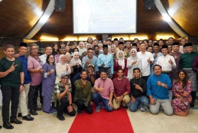 Antara pengamal media yang hadir sempena Majlis Iftar JSJ bersama Persatuan Wartawan Jenayah (CiJA) di Mes Pegawai Kanan Bukit Aman pada Jumaat.
