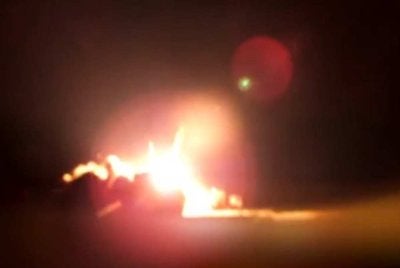Rakaman petikan daripada video yang dirakam pada 13 Mac 2026 menunjukkan operasi balas berterusan Operation Janji Benar 4 oleh IRGC terhadap sasaran Israel dan Amerika Syarikat. - Foto: Agensi