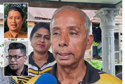 Kulasegaran dan gambar kecil: Tamim Dahri dan Zamri Vinoth (bawah)