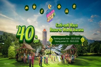 Ppakej Cuti-Cuti Raya kini dibuka untuk tempahan hingga 28 Mac bagi penginapan dari 20 hingga 29 Mac .