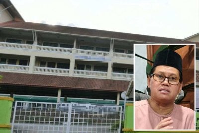 Mohd Azam (gambar kecil) menjelaskan, bagi fasa pertama pada 2025, sebanyak 200 sekolah asrama KPM telah dilengkapi CCTV. Foto hiasan.