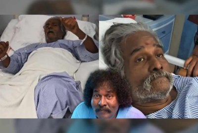 
Sathiya menjalani pembedahan memotong kaki kirinya susulan komplikasi kencing manis.