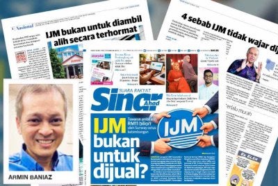 Laporan Sinar Ahad pada 15 Mac lalu. 