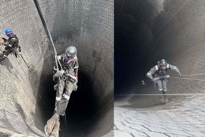 Tugas seorang juruteknik akses tali adalah menggunakan teknik tali untuk mengakses kawasan yang sukar dicapai menggunakan tangga atau perancah.