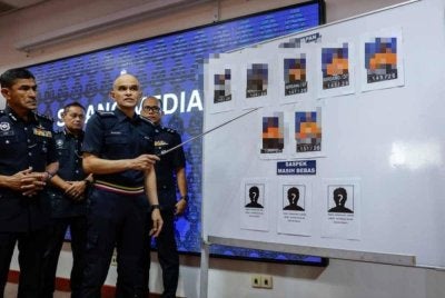 Shazeli menunjukkan individu ditahan susulan insiden khianat dan ugutan jenayah terhadap seorang aktivis