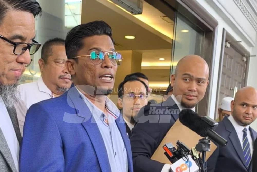 Zamri Vinoth ketika ditemui pemberita selepas prosiding pertuduhan di Mahkamah Majistret Kuala Lumpur pada Selasa.