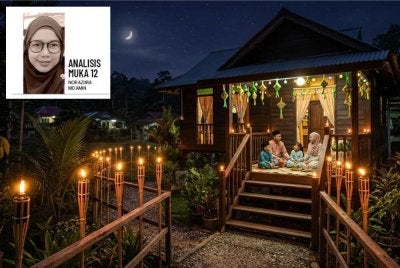 Sambutan Aidilfitri lebih elok jika digantikan dengan aktiviti yang lebih bermanfaat dan selamat. FOTO: Imej janaan AI Gemini 