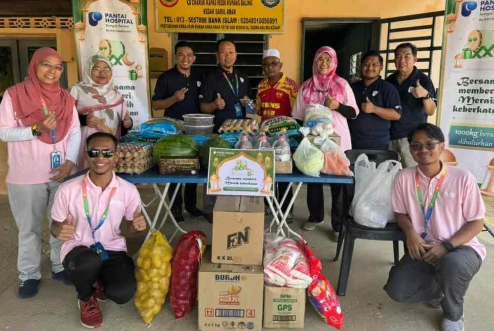 Lebih RM20,000 dikumpulkan bertujuan memberi sumbangan kepada golongan memerlukan.