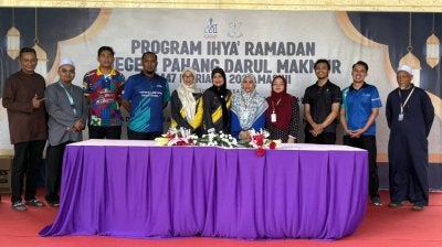UMPSA Advanced mengadakan kerjasama strategik bersama JAIP serta MBK dalam menyokong penganjuran Program Ihya’ Ramadan Negeri Pahang Darul Makmur.