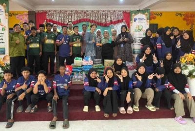 Sumbangan disalurkan melalui Tanggungjawab Sosial Korporat (CSR), ‘Bersama Memberi, Meraih Keberkatan’.