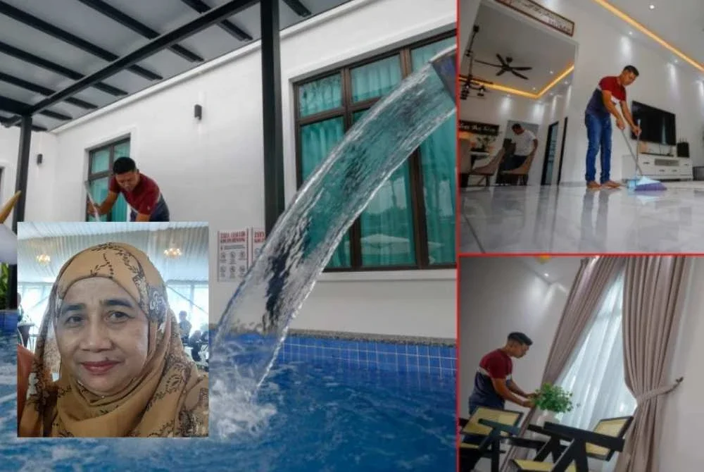 Permintaan tinggi homestay pada bulan Syawal disebabkan orang ramai teruja pulang berhari raya sehingga ada yang menempah untuk tempoh yang panjang. Gambar kecil: Noradidah Mokhtar