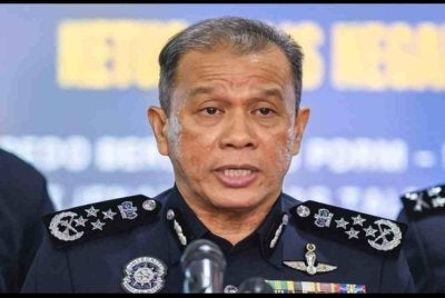 Ketua Polis Negara, Datuk Seri Mohd Khalid Ismail 
