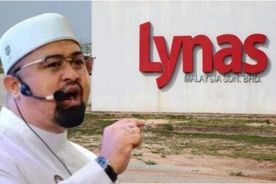 Pemuda Pas Selangor mendesak syarikat Lynas Rare Earths Ltd dan kerajaan Malaysia tampil memberi penjelasan berhubung laporan perjanjian pembekalan unsur nadir bumi kepada AS. Gambar kecil: Mohamed Sukri Omar