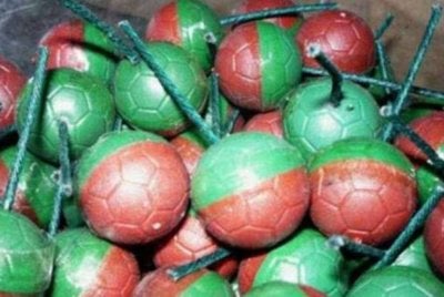 Seorang remaja lelaki cedera parah akibat bermain mercun bola di Bandar Springhill, Lukut, Port Dickson pada 12 Mac lepas. Foto hiasan 
