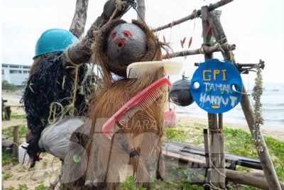 Antara sudut menarik yang terdapat di Taman GPI di Pantai Batu Buruk, Kuala Terengganu.