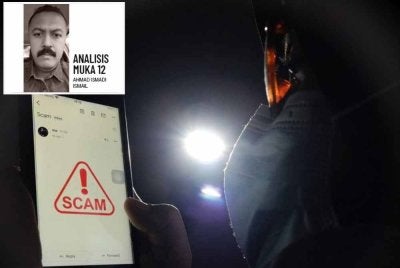 Penjenayah siber turut menggunakan taktik menghantar mesej menyamar sebagai pegawai bank, syarikat penghantaran atau platform e-dagang. - Gambar hiasan
