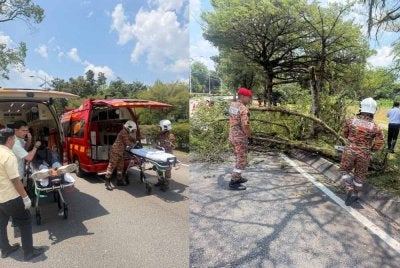 Dua lelaki maut dan empat lagi cedera parah dalam kemalangan di Presint 1, Putrajaya.