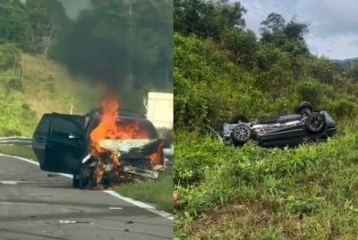 Tiga maut, manakala lima lagi cedera dalam kemalangan membabitkan dua kenderaan di Sri Aman.