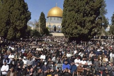 Pihak berkuasa Israel melarang solat sunat Aidilfitri di Masjid Al-Aqsa di Baitulmuqaddis Timur yang diduduki, dengan alasan sekatan keselamatan yang dikenakan susulan serangan Israel ke atas Iran. Gambar fail Bernama
