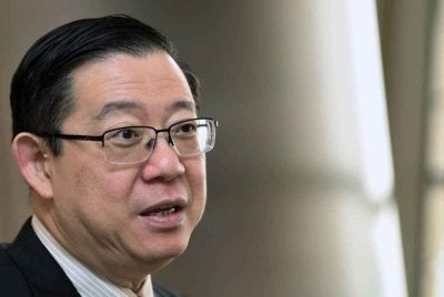 Guan Eng. Foto fail Bernama