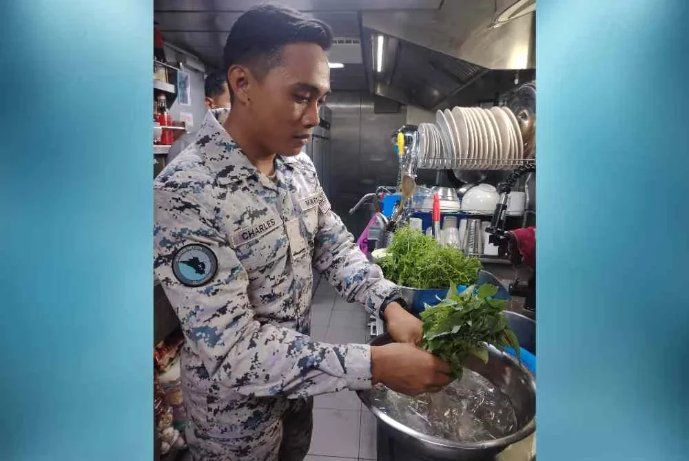 Charles mula menyertai Maritim Malaysia sejak lima bulan lalu.