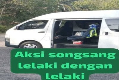 Dua lelaki dicekup ketika melakukan perbuatan jijik dalam sebuah kereta di Mersing.