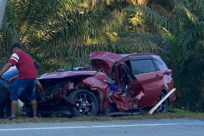 Identiti tiga beranak yang maut selepas kenderaan utiliti sukan (SUV) yang dinaiki mereka terlibat dalam kemalangan dikenal pasti. 