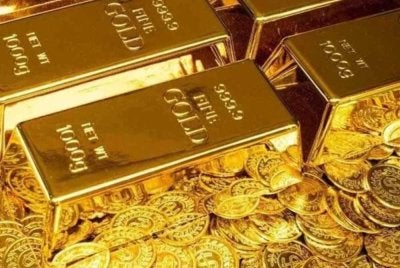 Harga emas turun lebih satu peratus. Gambar hiasan