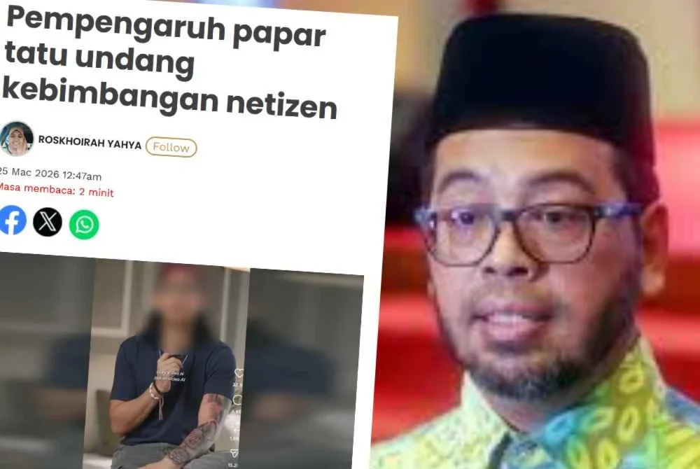 Dr Zulkifli (gambar kanan) mnekankan agar umat Islam tidak meniru perkara melanggar hukum syarak. 