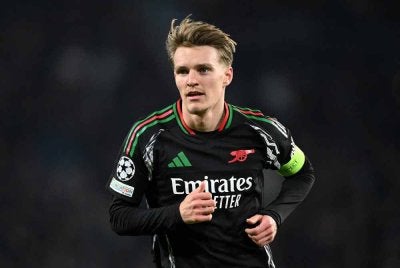 Odegaard. FOTO: Agensi