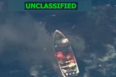 Empat lelaki terbunuh dalam serangan tentera AS ke atas bot yang disyaki membawa penyeludup dadah di Caribbean - Foto: Agensi