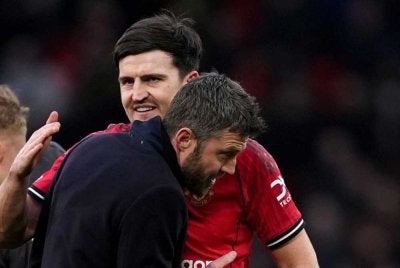 Maguire kembali menemui sentuhan selepas United dibimbing Michael Carrick.