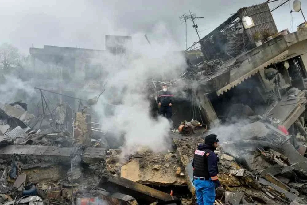 Perkampungan Kfar Roummane menjadi sasaran terbaharu bedilan ganas Zionis.