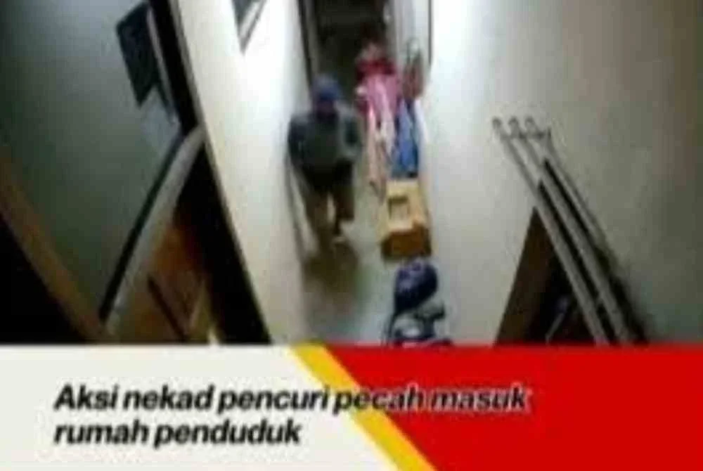 Tangkap layar video kejadian yang tular di Facebook. Foto Polis Pekan