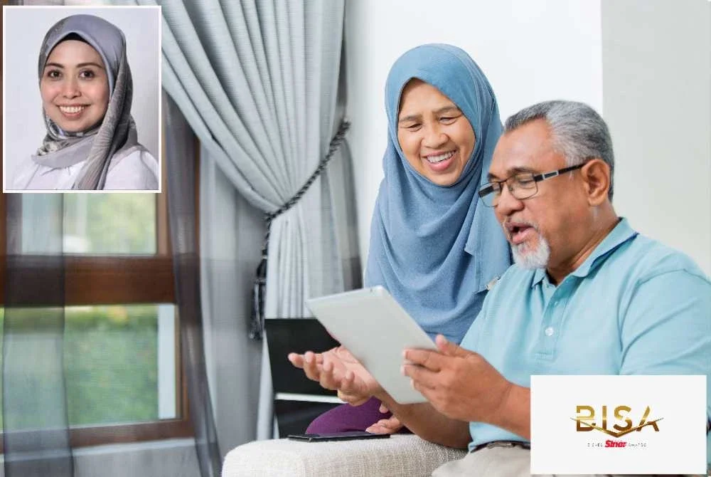 Menurut Noraini (gambar kecil), pencen diwujudkan sebagai satu bentuk perlindungan sosial bagi memastikan pasangan yang ditinggalkan mempunyai sumber kewangan yang stabil. Foto hiasan