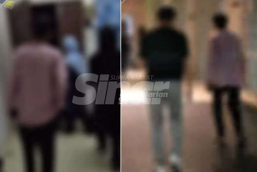 Pasangan itu dicekup penguat kuasa JAIM selepas menerima aduan awam. - Foto Sinar Harian